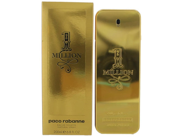 1 Million by Paco Rabanne, 6.8 oz EDT Spray for Men - UnikGlow