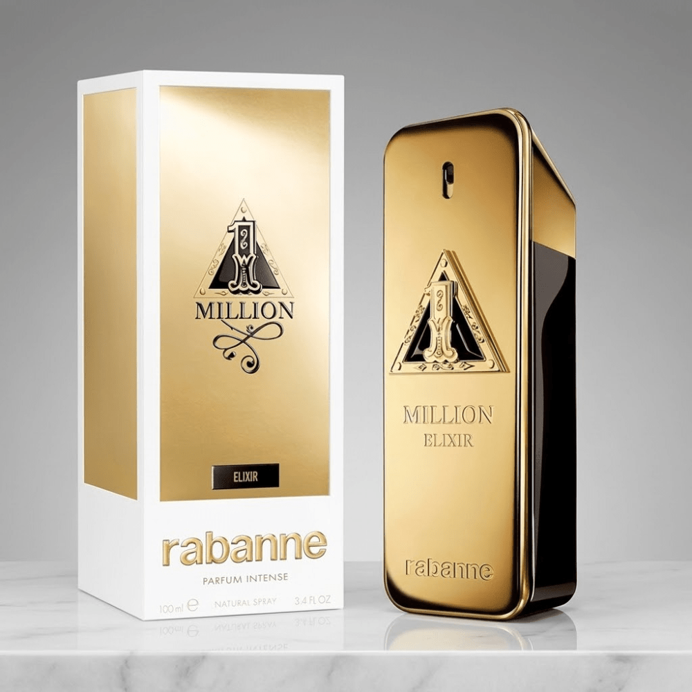 1 Million Elixir by Paco Rabanne, 3.4 oz Parfum Intense Spray for Men - Unik Glow
