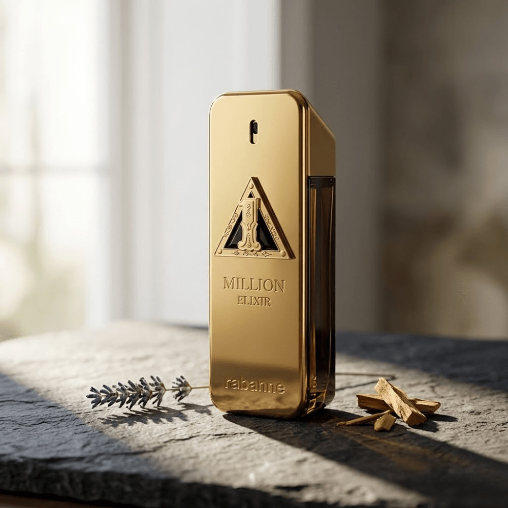 1 Million Elixir by Paco Rabanne, 3.4 oz Parfum Intense Spray for Men - Unik Glow