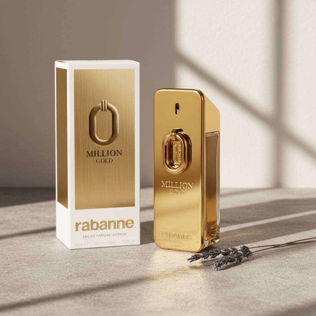 1 Million Gold by Paco Rabanne, 3.4 oz EDP Intense spray for Men - Unik Glow