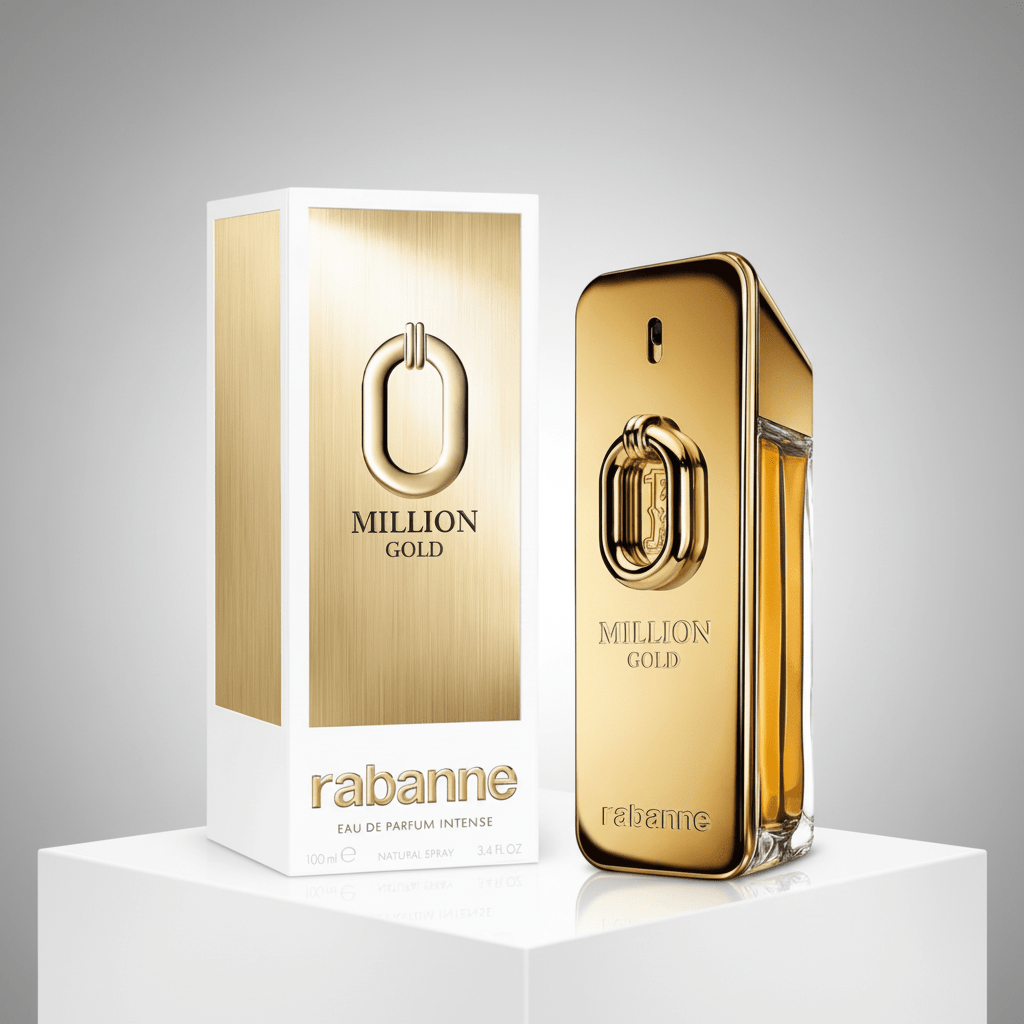 1 Million Gold by Paco Rabanne, 3.4 oz EDP Intense spray for Men - Unik Glow