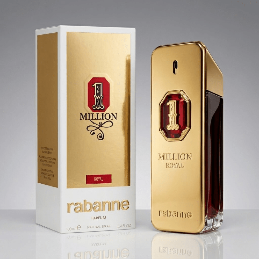 1 Million Royal by Paco Rabanne, 3.4 oz Pure Parfum Spray for Men - Unik Glow