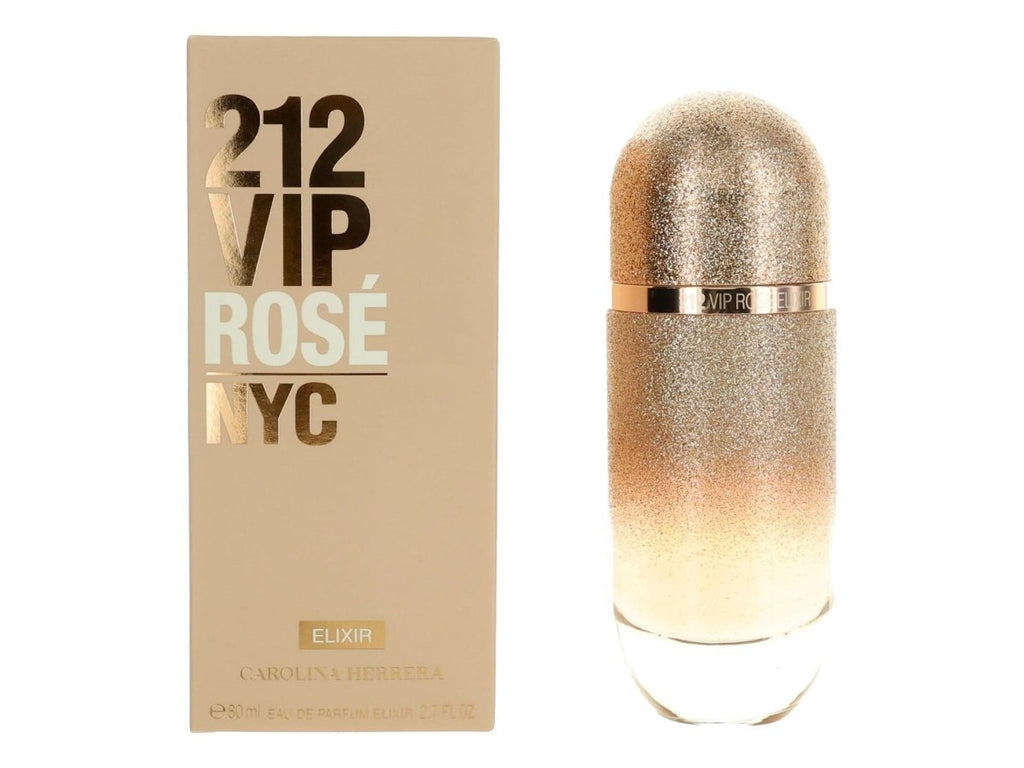 212 VIP Rose Elixir by Carolina Herrera, 2.7 oz EDP Elixir Spray women - UnikGlow