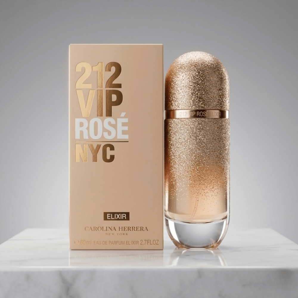 212 VIP Rose Elixir by Carolina Herrera, 2.7oz EDP Elixir Spray women - Unik Glow