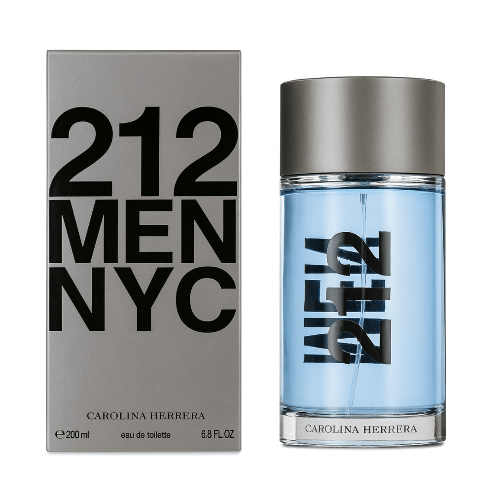 212 by Carolina Herrera, 6.8 oz EDT Spray for Men - Unik Glow