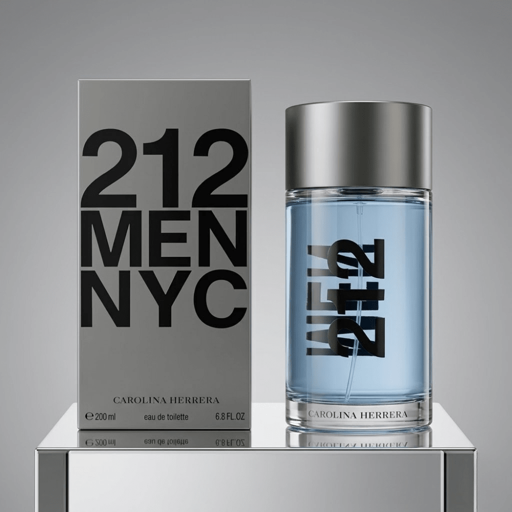 212 by Carolina Herrera, 6.8 oz EDT Spray for Men - Unik Glow