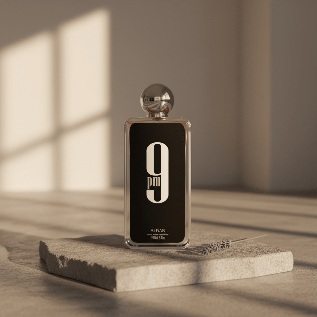 9 PM by Afnan, 3.4 oz EDP Spray for Unisex - Unik Glow