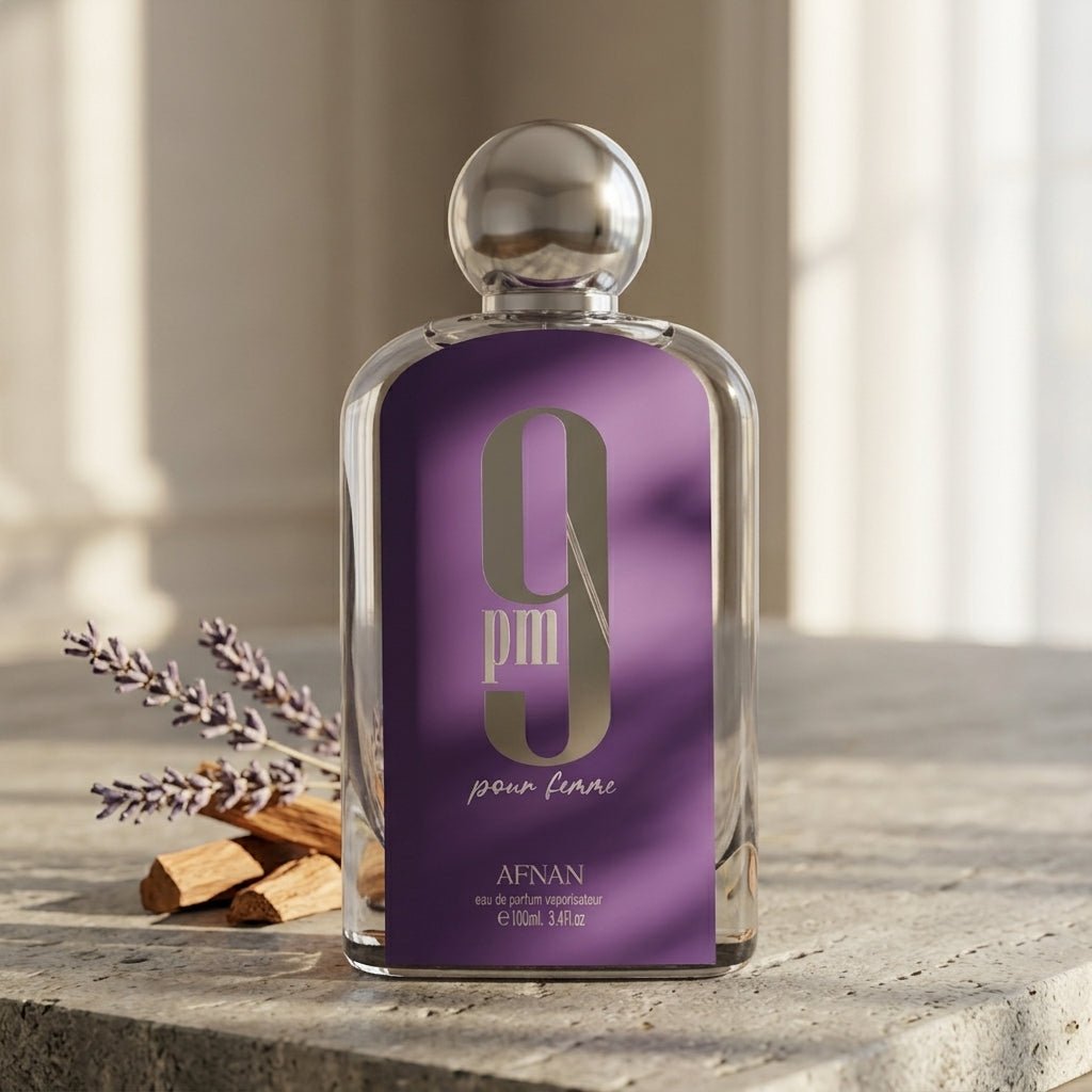 9 PM by Afnan, 3.4 oz EDP Spray for Women - Unik Glow