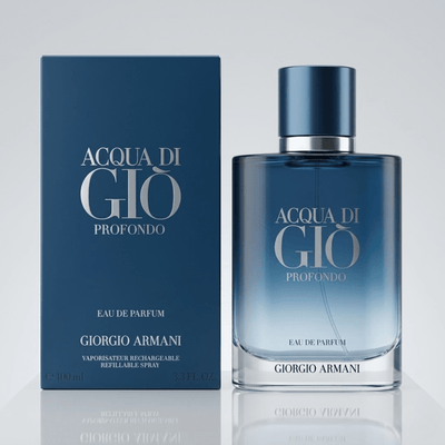 Acqua Di Gio Profondo by Giorgio Armani, 3.3 oz EDP Spray for Men - Unik Glow