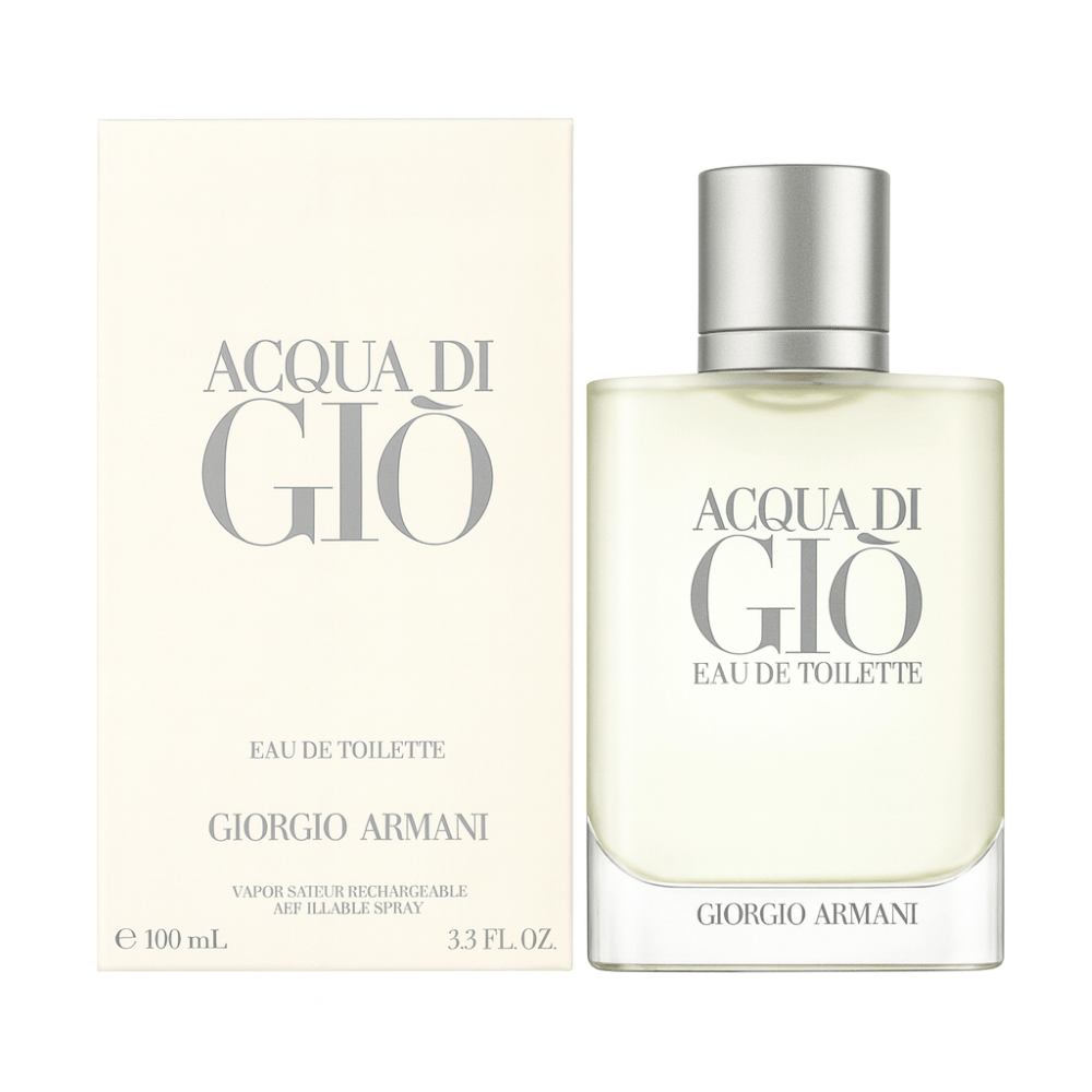 Acqua Di Gio by Giorgio Armani, 3.4 oz EDT Spray for Men - Unik Glow