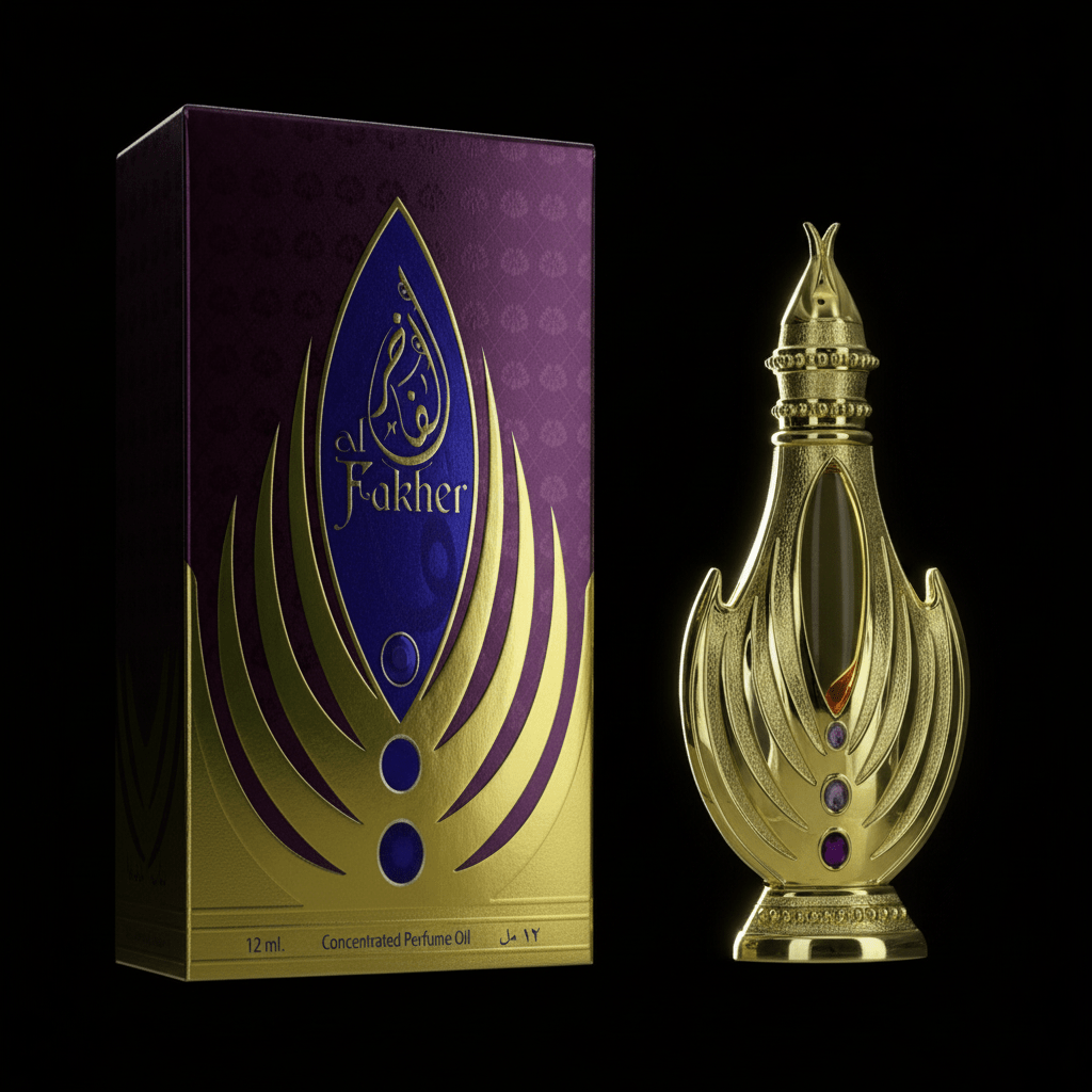 Al Fakher by Afnan, 0.40 oz Perfume Oil for Unisex - Unik Glow