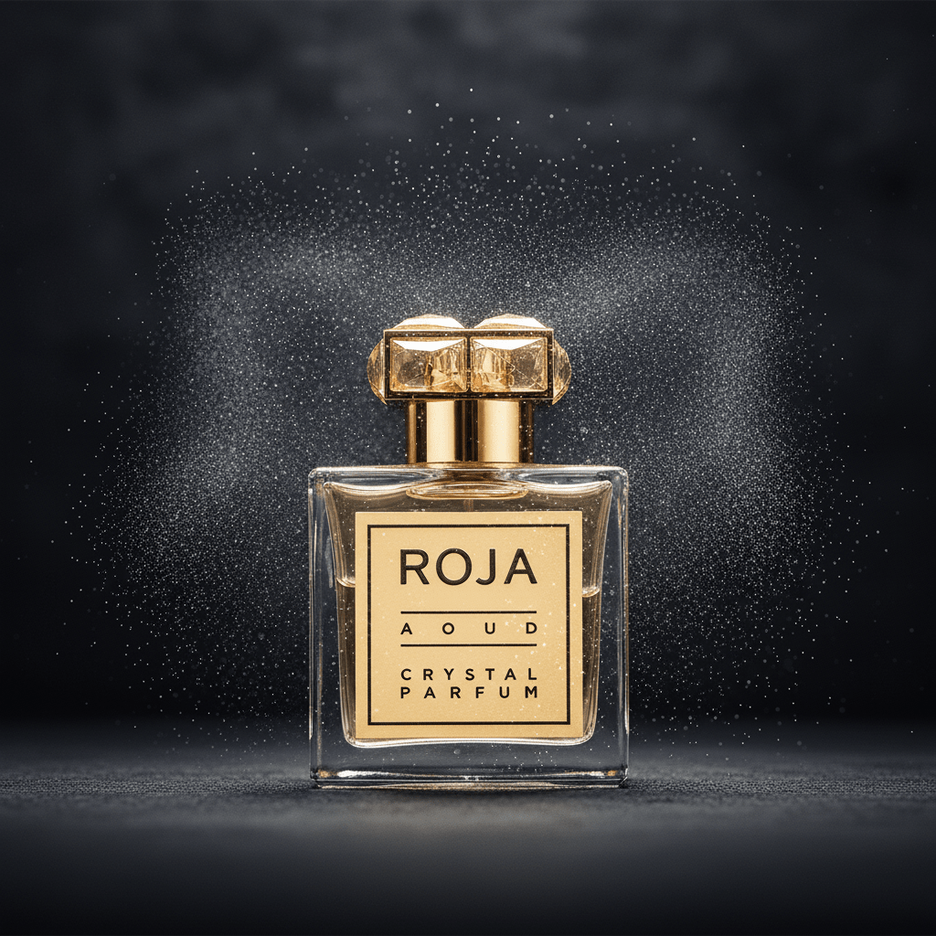 Aoud by Roja Parfums, 3.4 oz Crystal Parfum Spray for Unisex - Unik Glow