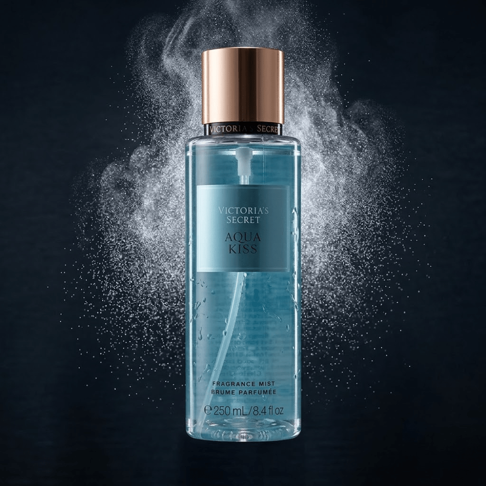 Aqua Kiss by Victoria's Secret, 8.4 oz Body Mist for Women - Unik Glow