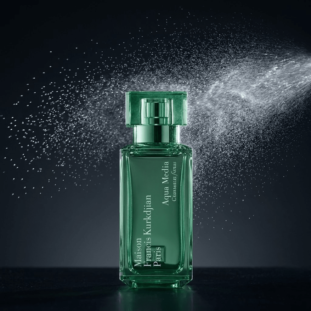 Aqua Media Cologne Forte by Maison Francis Kurkdjian, 1.2oz EDP Spray for Unisex - Unik Glow