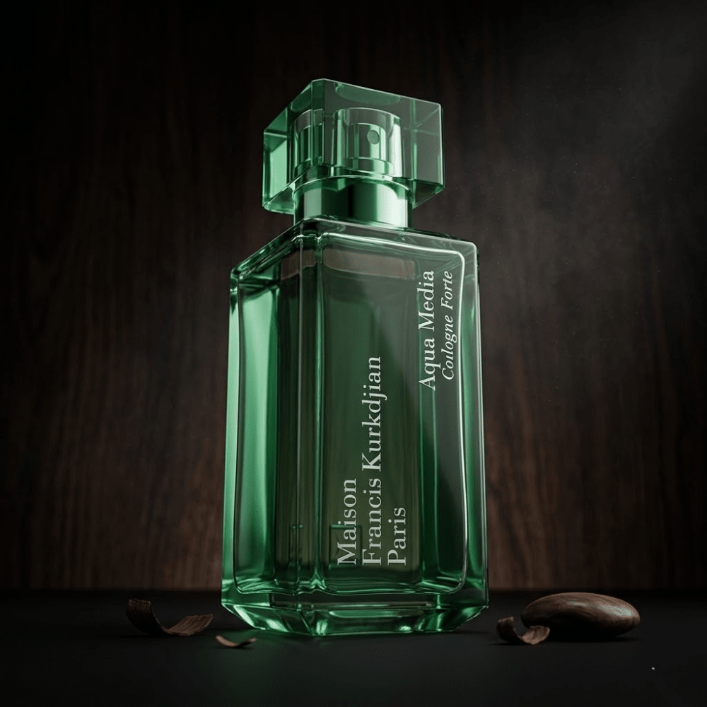 Aqua Media Cologne Forte by Maison Francis Kurkdjian, 1.2oz EDP Spray for Unisex - Unik Glow