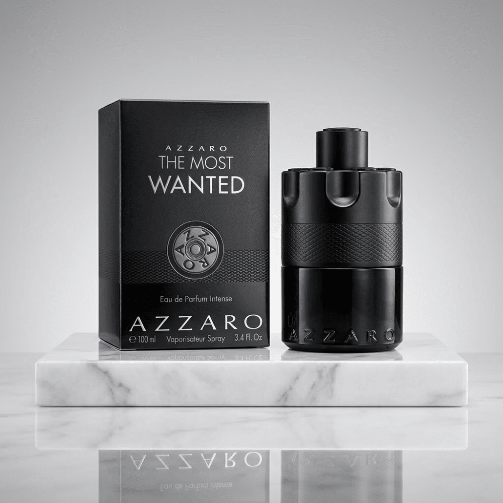 Azzaro The Most Wanted by Azzaro, 3.3 oz EDP Intense Spray for Men - Unik Glow