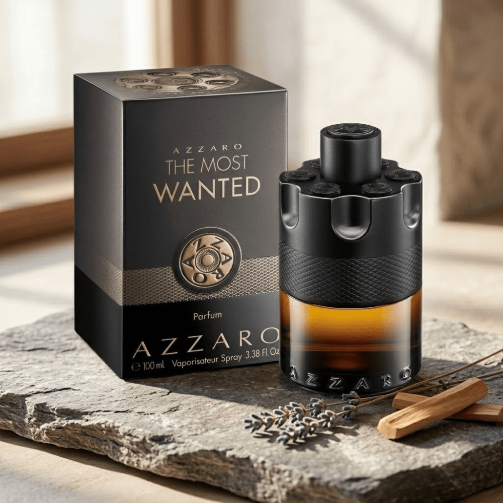 Azzaro The Most Wanted by Azzaro, 3.4 oz Parfum Spray for Men - Unik Glow