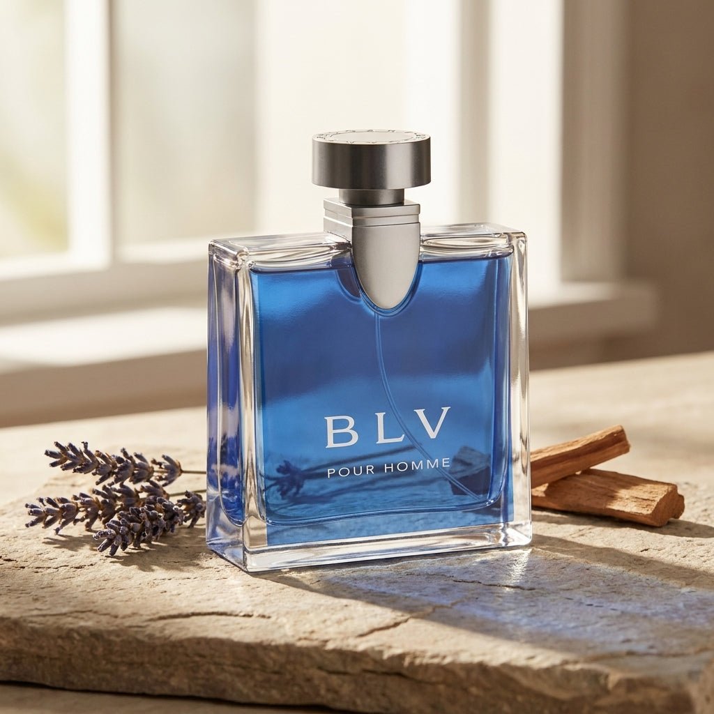 BLV Pour Homme by Bvlgari, 3.4 oz EDT Spray for Men Bulgari - Unik Glow