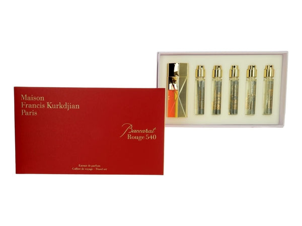 Baccarat Rouge 540, 5 Piece Extrait de Parfum Set women - UnikGlow