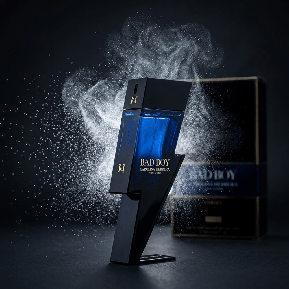 Bad Boy Cobalt Elixir by Carolina Herrera, 3.4oz EDP Elixir Spray men - Unik Glow