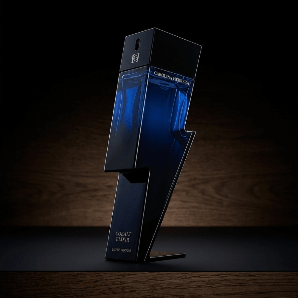 Bad Boy Cobalt Elixir by Carolina Herrera, 3.4oz EDP Elixir Spray men - Unik Glow