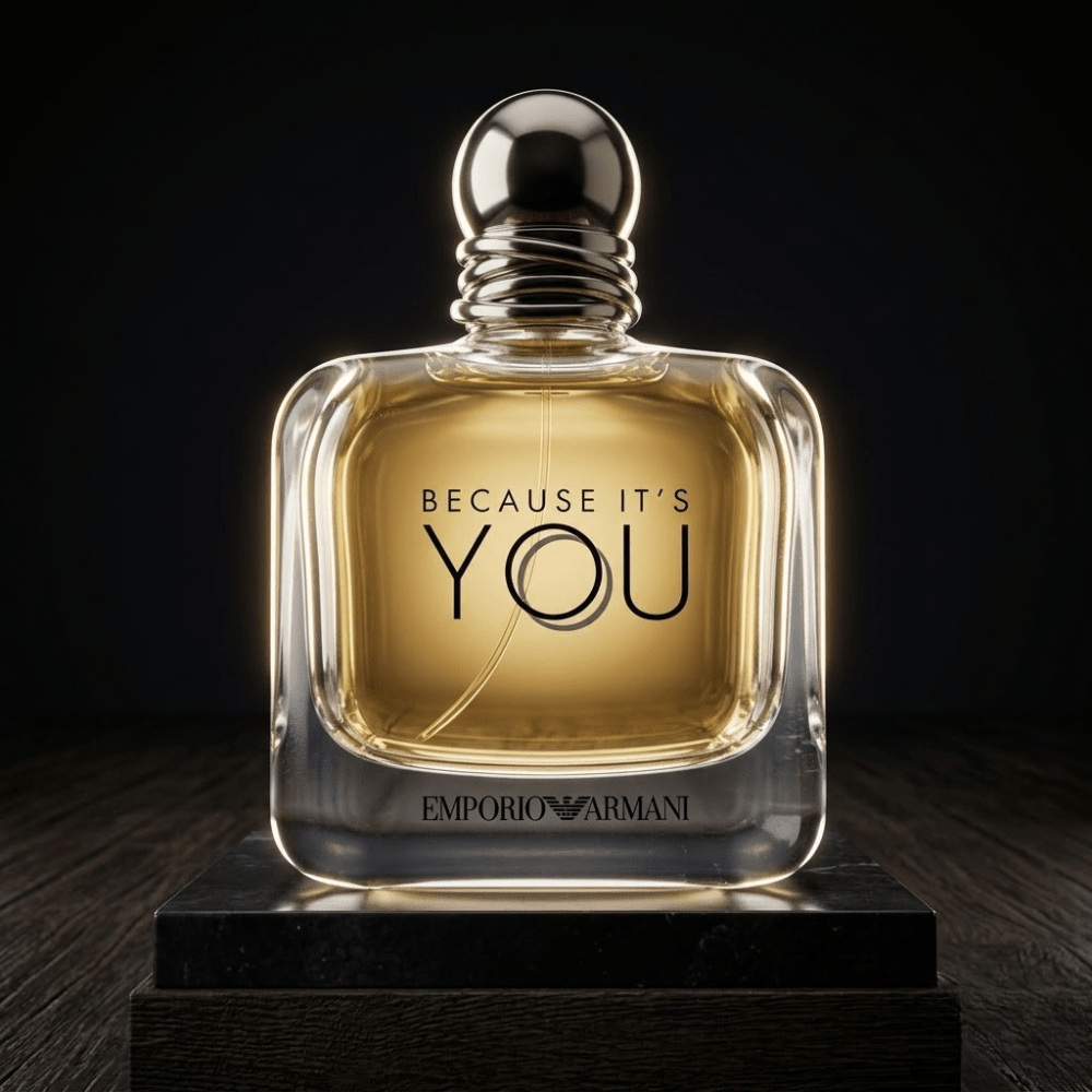 Because It's You by Emporio Armani, 3.4 oz EDP Spray for Women - Unik Glow