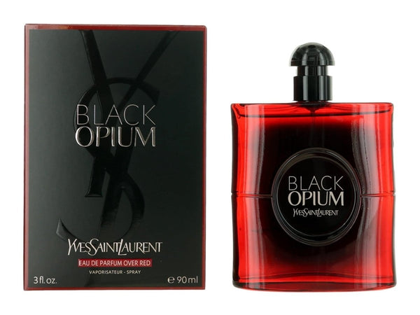 Black Opium Over Red by Yves Saint Laurent, 3 oz EDP Spray for Women - UnikGlow