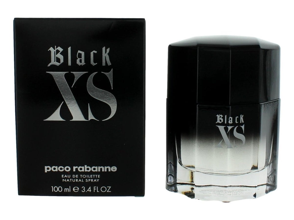 Black XS by Paco Rabanne, 3.4 oz EDT Spray for Men - UnikGlow