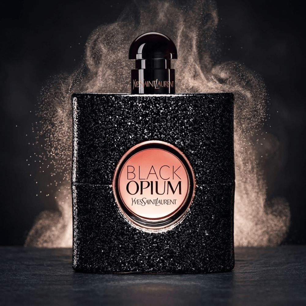 Black Opium by Yves Saint Laurent, 3 oz EDP Spray for Women - Unik Glow