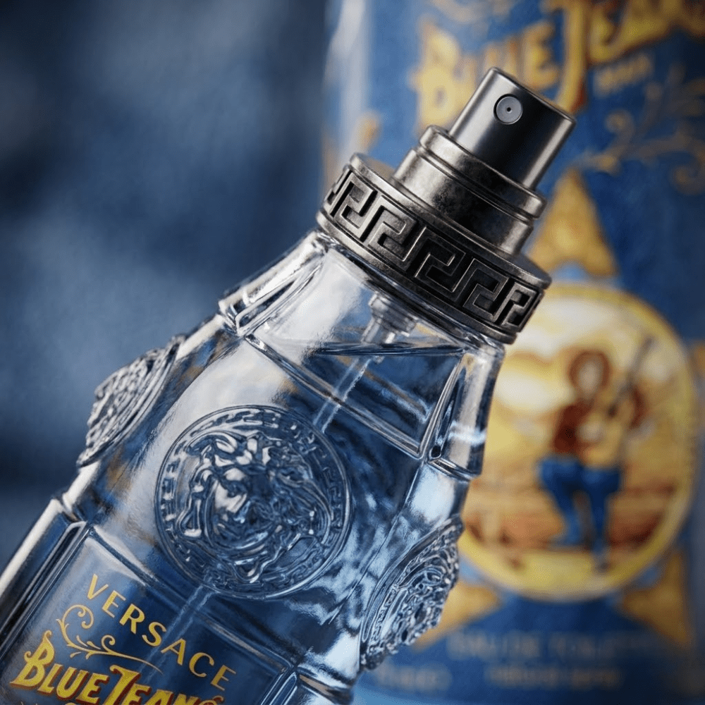 Blue Jeans by Versace, 2.5 oz EDT Spray for Men - Unik Glow