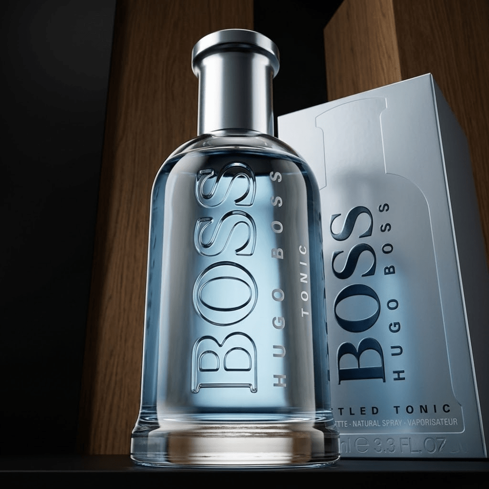 Boss Bottled Tonic by Hugo Boss, 3.3 oz EDT Spray for Men - Unik Glow