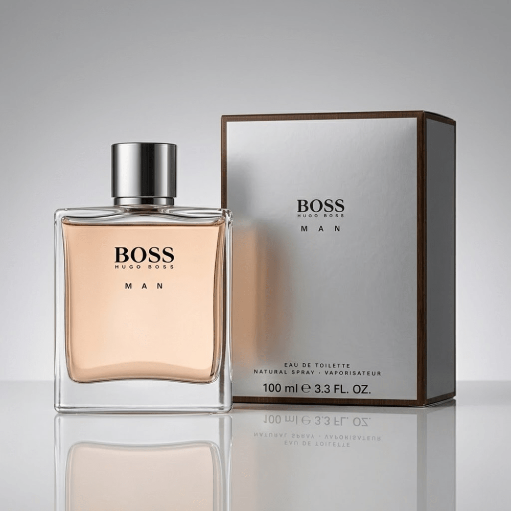 Boss Man by Hugo Boss, 3.3 oz EDT Spray for Men - Unik Glow