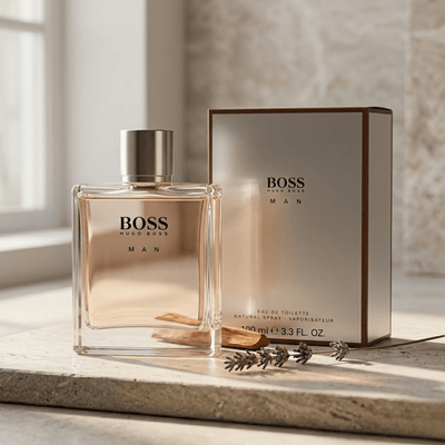 Boss Man by Hugo Boss, 3.3 oz EDT Spray for Men - Unik Glow