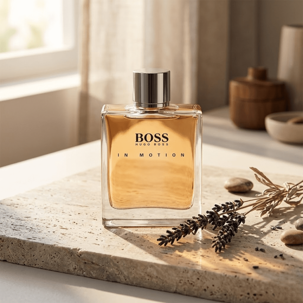 Boss in Motion by Hugo Boss, 3.3 oz EDT Spray for Men - Unik Glow