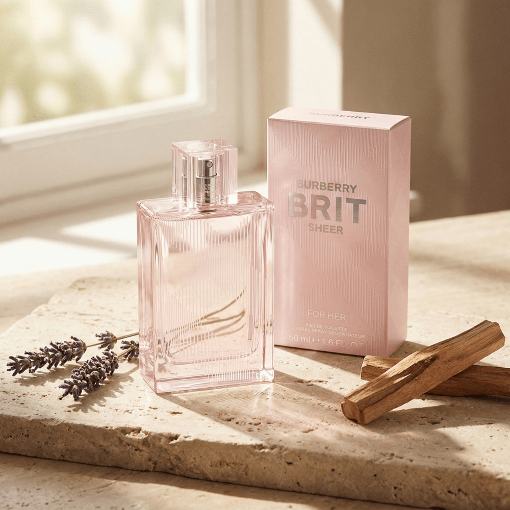 Brit Sheer by Burberry, 1.6 oz EDT Spray for Women - Unik Glow