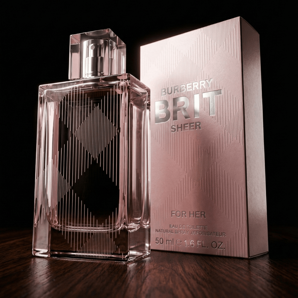 Brit Sheer by Burberry, 1.6 oz EDT Spray for Women - Unik Glow