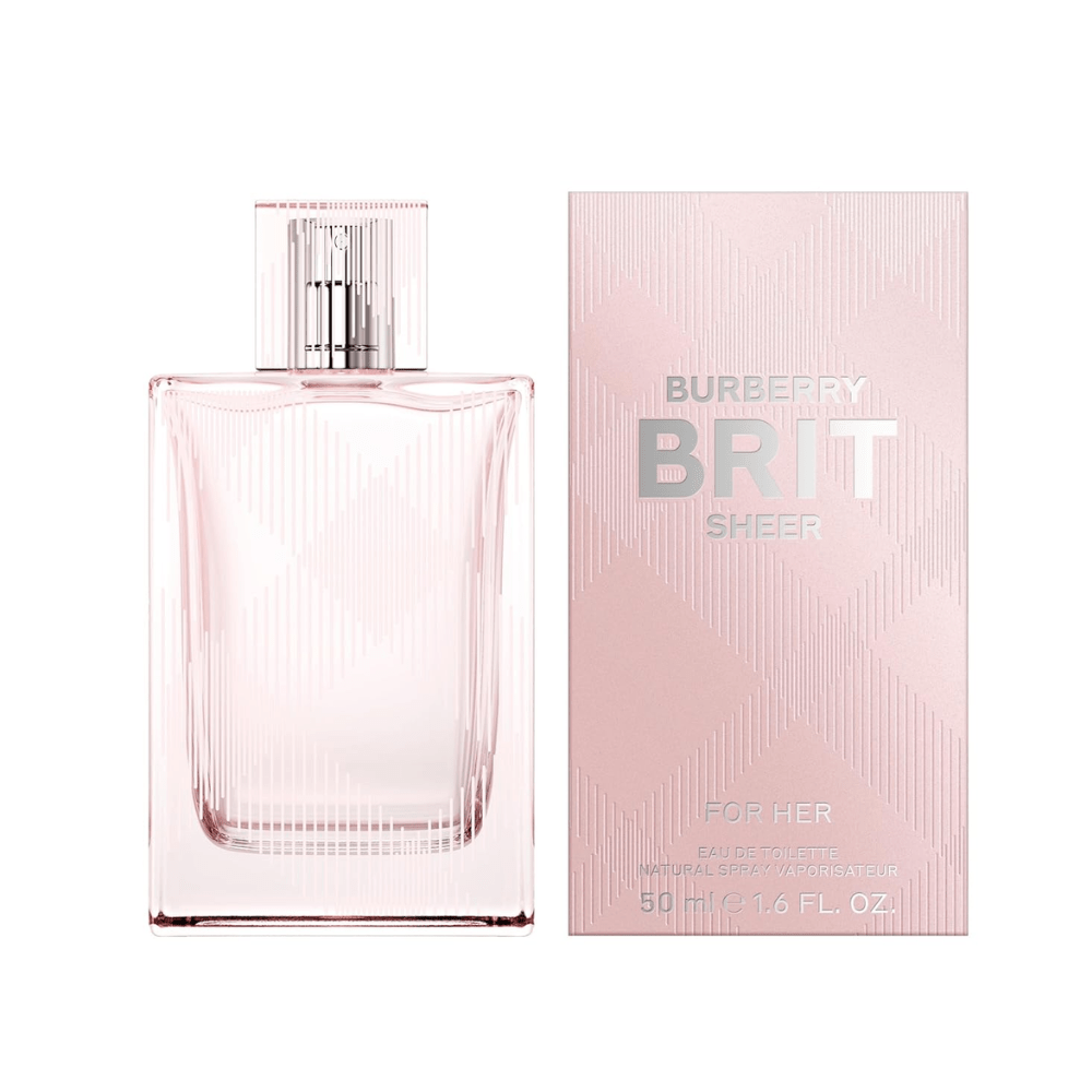 Brit Sheer by Burberry, 1.6 oz EDT Spray for Women - Unik Glow