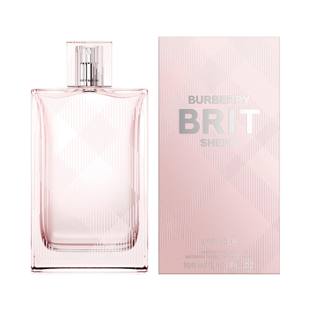Brit Sheer by Burberry, 3.3 oz EDT Spray for Women - Unik Glow