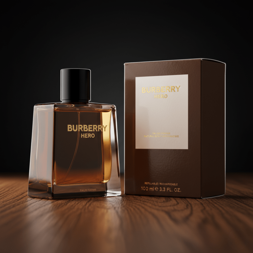 Burberry Hero by Burberry, 3.3 oz Parfum Intense Spray for Men - Unik Glow