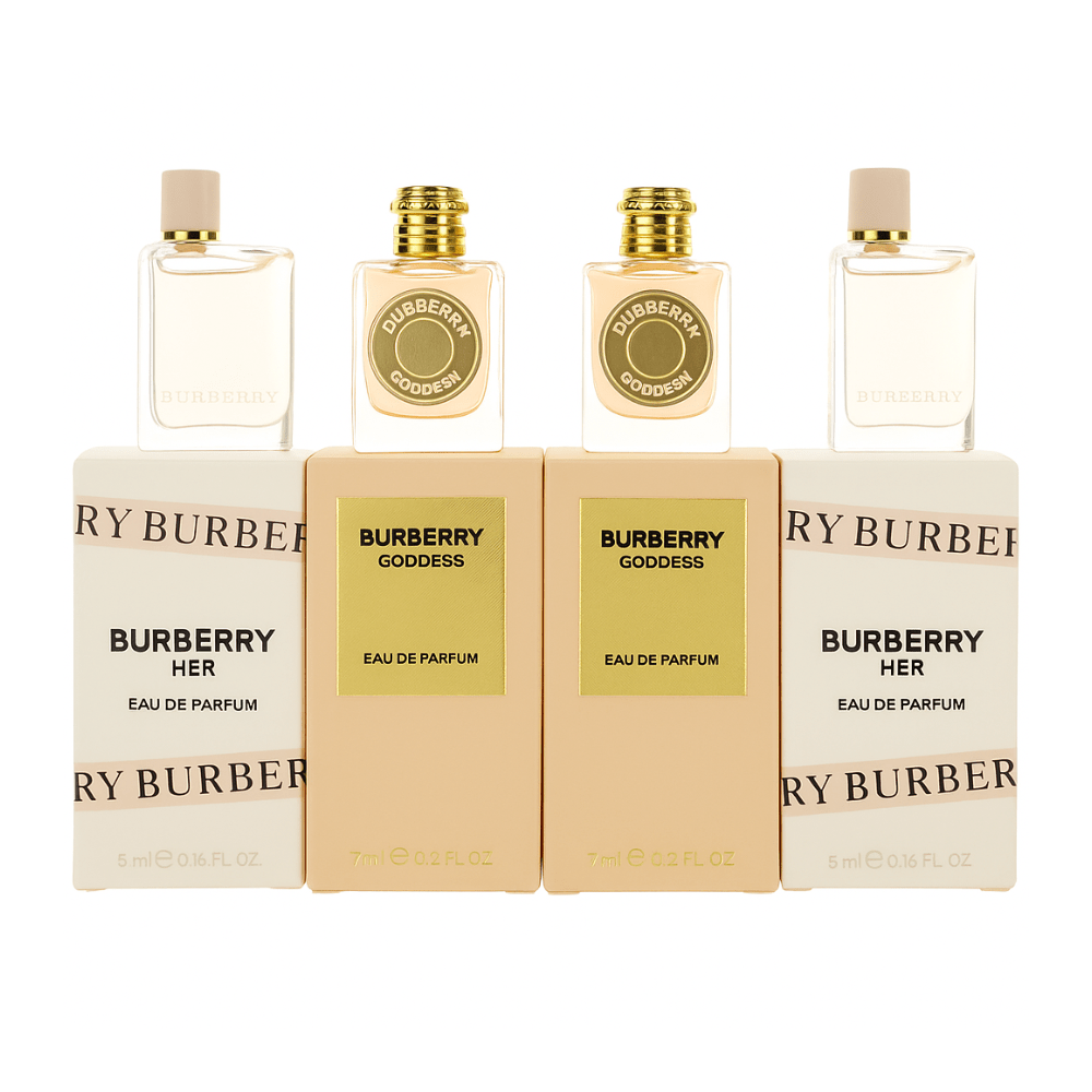 Burberry by Burberry, 4 Piece Variety Gift Set for Women - Unik Glow