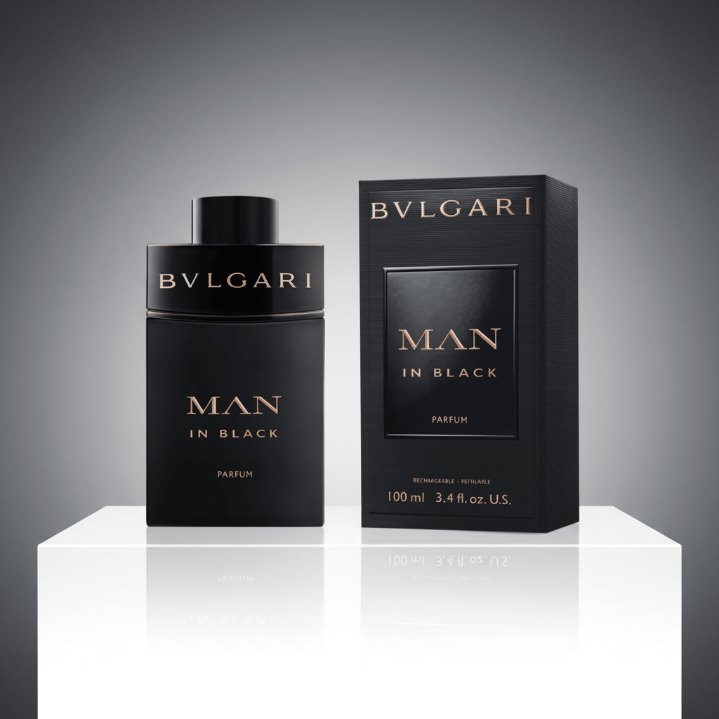 Bvlgari MAN in Black by Bvlgari, 3.4 oz EDP Spray for Men - Unik Glow