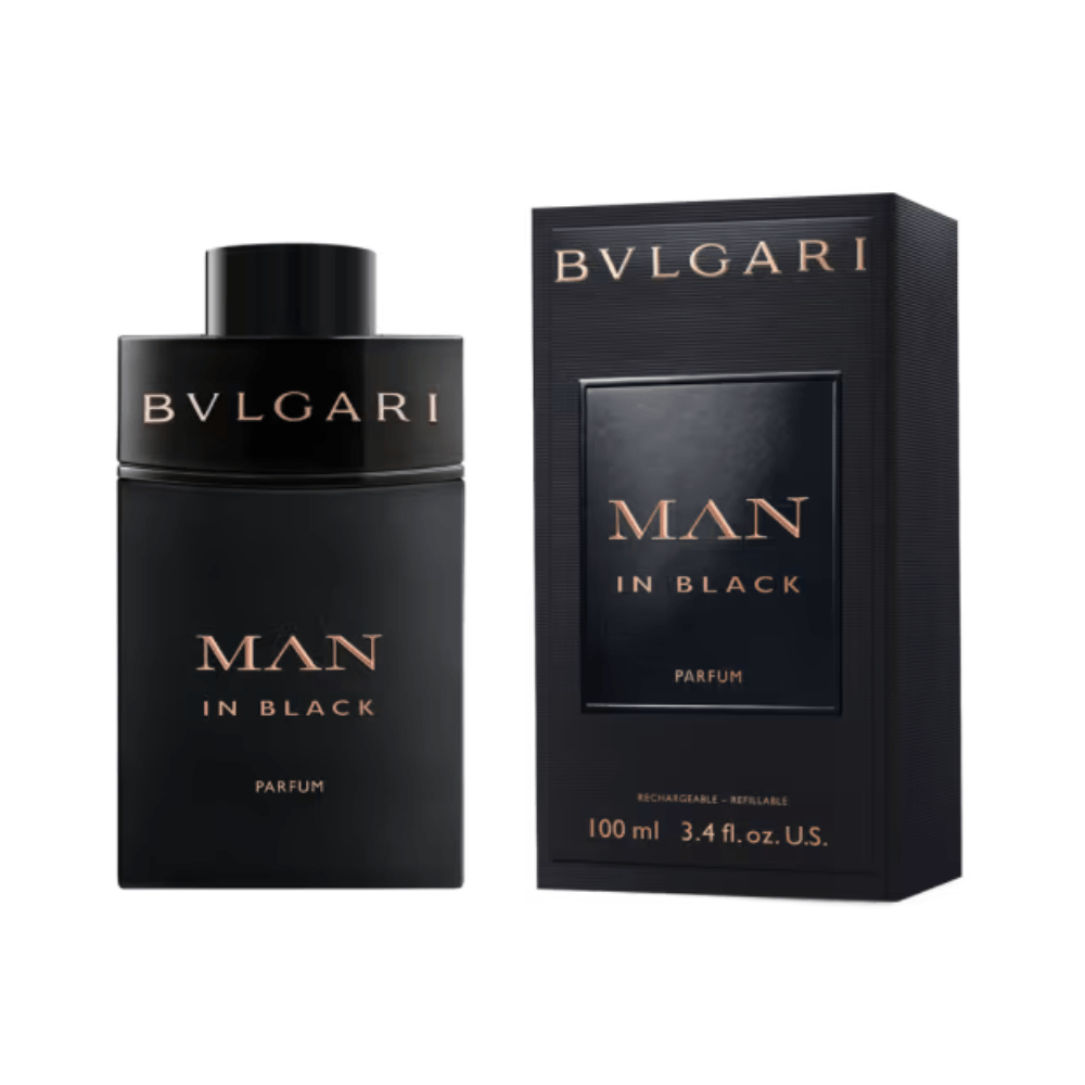 Bvlgari MAN in Black by Bvlgari, 3.4 oz EDP Spray for Men - Unik Glow