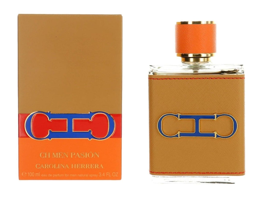CH Men Pasion by Carolina Herrera, 3.4 oz EDP Spray for Men - UnikGlow
