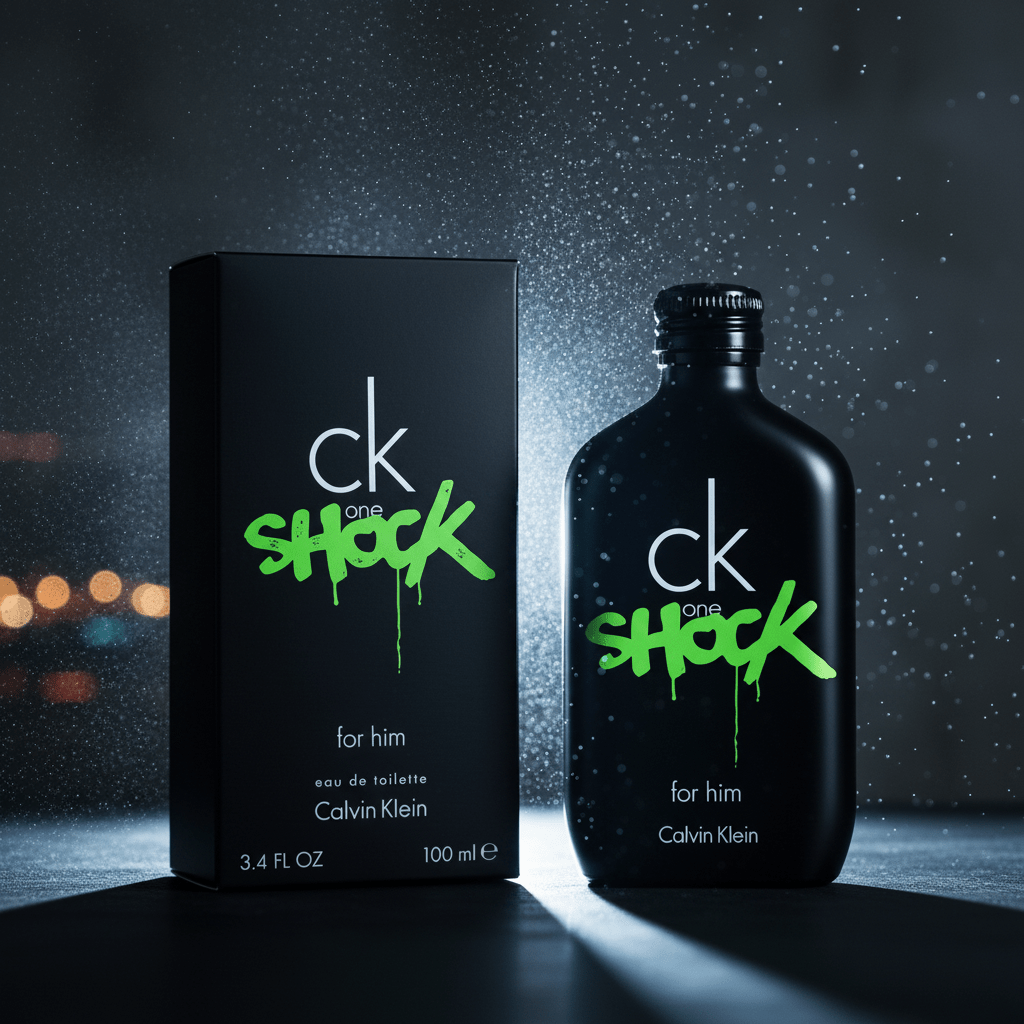 CK One Shock by Calvin Klein, 3.4 oz EDT Spray for Men - Unik Glow