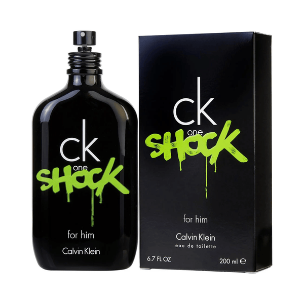 CK One Shock by Calvin Klein, 6.7 oz EDT Spray for Men - Unik Glow