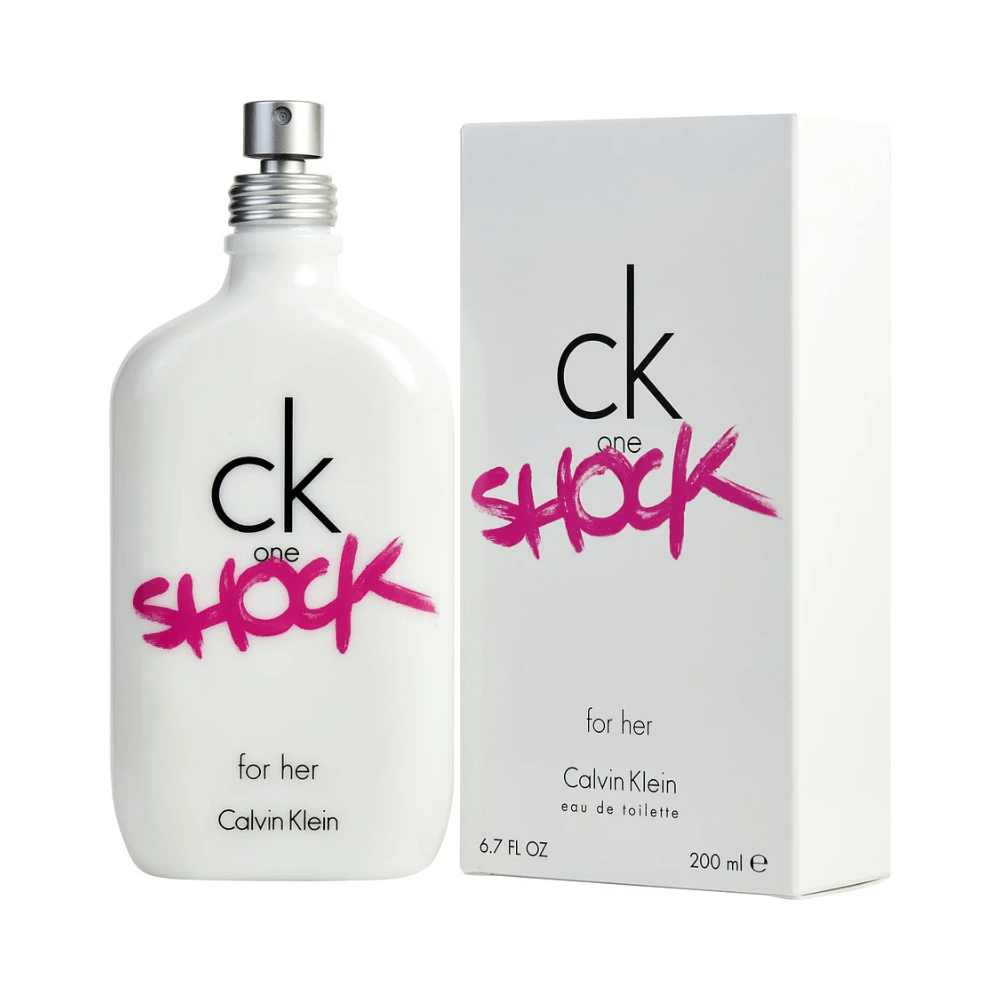 CK One Shock by Calvin Klein, 6.7 oz EDT Spray for Women - Unik Glow