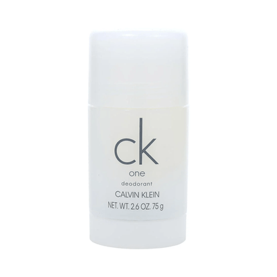 CK One by Calvin Klein, 2.6 oz Deodorant Stick Unisex - Unik Glow