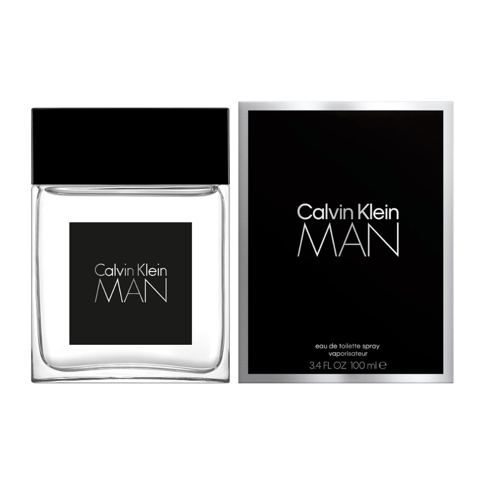Calvin Klein Man by Calvin Klein, 3.4 oz EDT Spray for Men - Unik Glow
