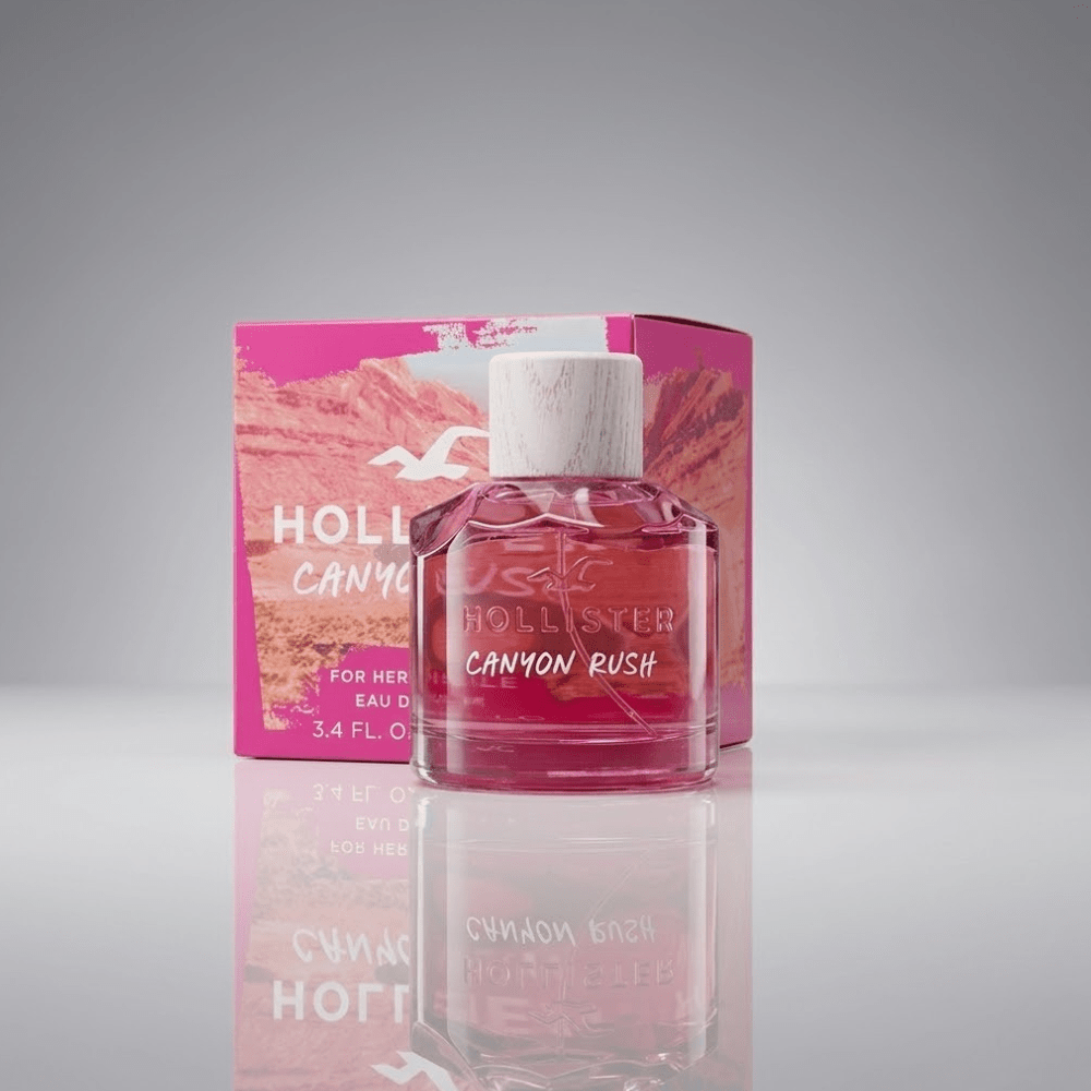 Canyon Rush by Hollister, 3.4 oz EDP Spray for Women - Unik Glow