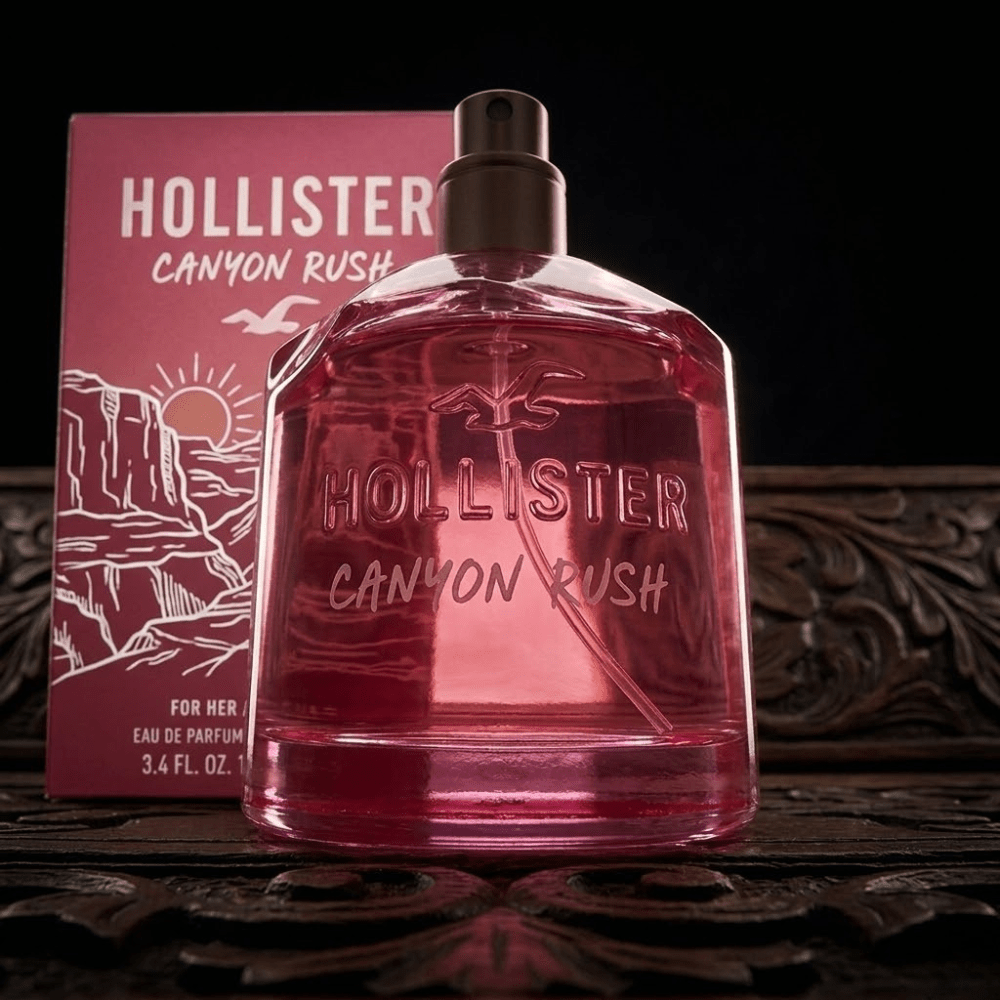 Canyon Rush by Hollister, 3.4 oz EDP Spray for Women - Unik Glow